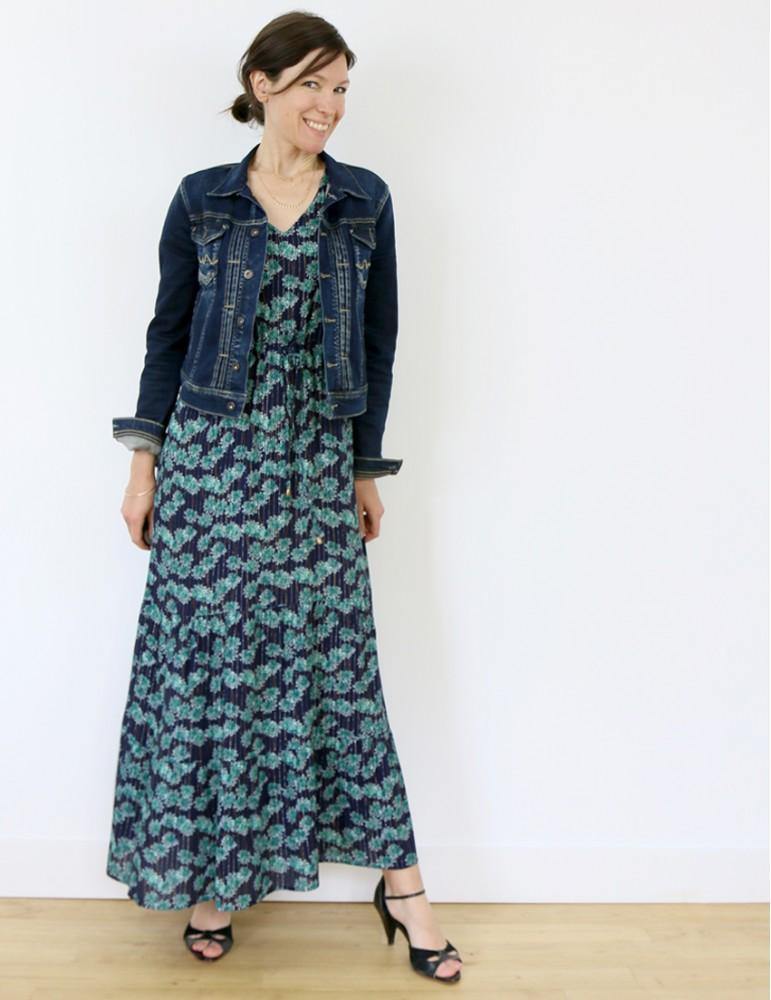 Robe Helios SCAMMIT Patron de couture pochette - L'atelier de Gaspard et Léonie