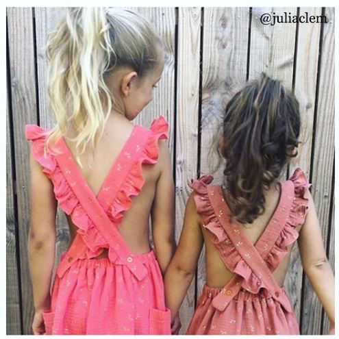 Robe tablier MILANO KIDS patron de couture pochette IKATEE Patron de couture Ikatee | Gaspard et Léonie Tissus en ligne et Mercerie à Toulouse