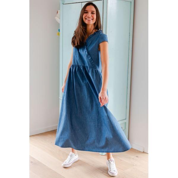 Robe/Blouse ETHEL Patron de couture pochette - L'atelier de Gaspard et Léonie