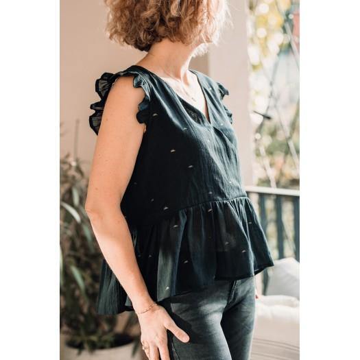 Robe/Blouse ETHEL Patron de couture pochette - L'atelier de Gaspard et Léonie