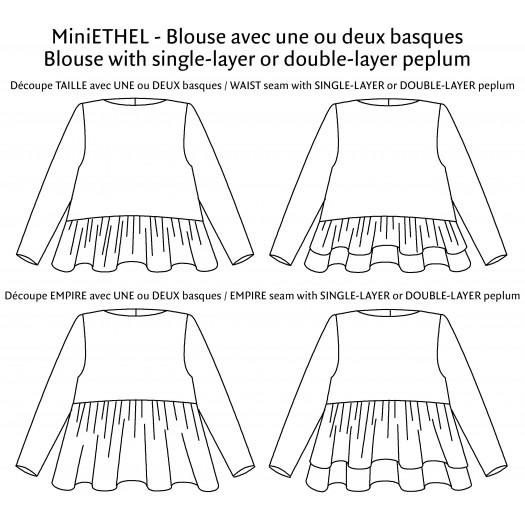 Blouse/Robe Mini-ETHEL-Gaspard et Léonie