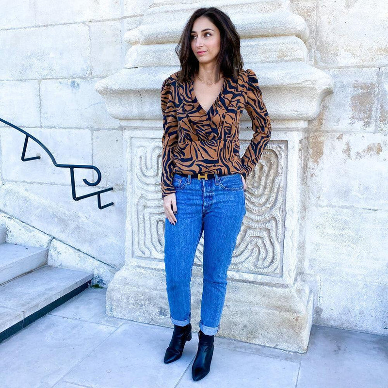 Robe/Blouse VICTORIA Patron de couture pochette - L'atelier de Gaspard et Léonie