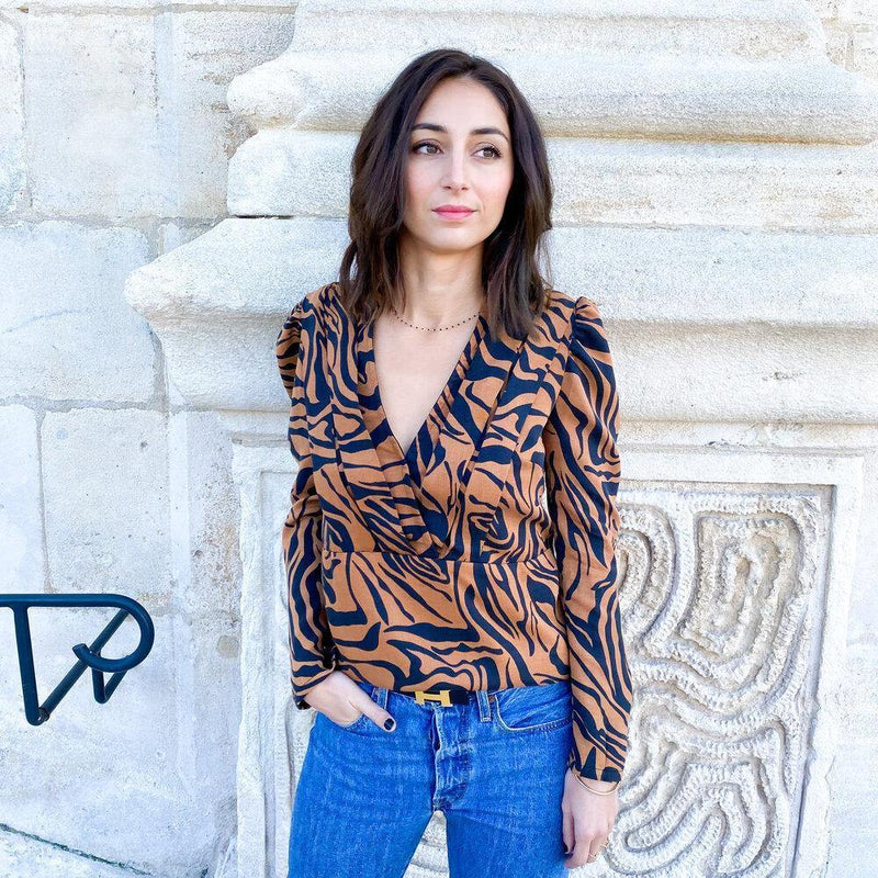 Robe/Blouse VICTORIA Patron de couture pochette - L'atelier de Gaspard et Léonie