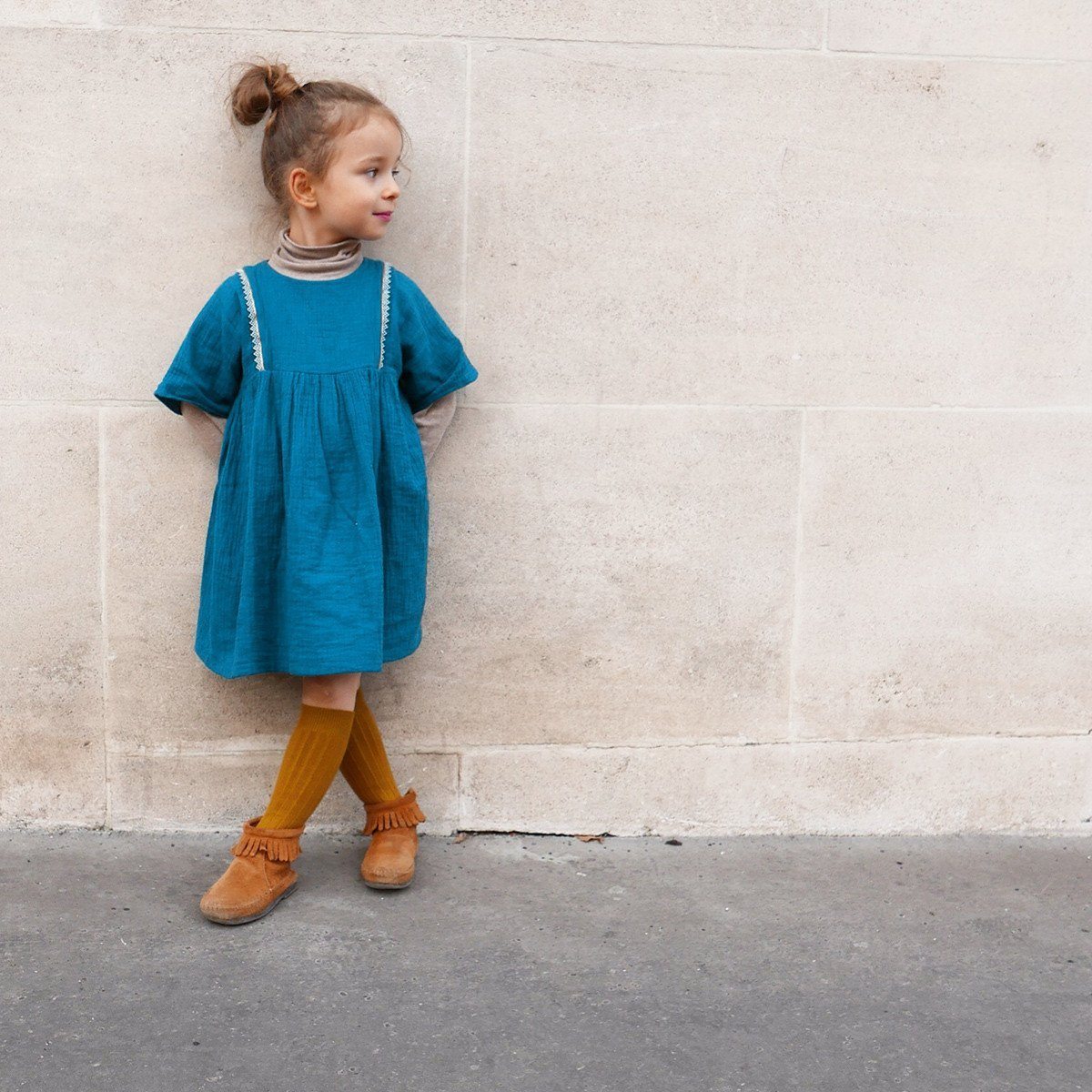 SAKURA KIDS Enfant Blouse/Robe patron de couture pochette Patron de couture Ikatee | Gaspard et Léonie Tissus Mercerie Toulouse