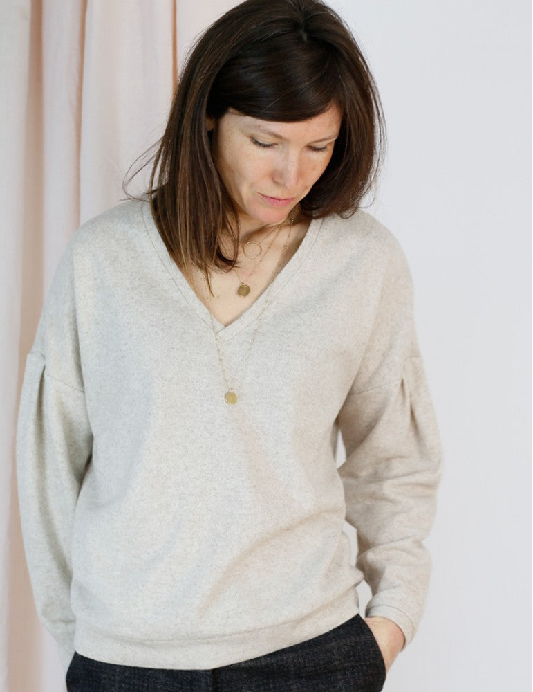 Sweat femme HORIZON Patron de couture pochette - Atelier SCÄMMIT Patron de couture ATELIER SCÄMMIT | Gaspard et Léonie Tissus en ligne et Mercerie à Toulouse