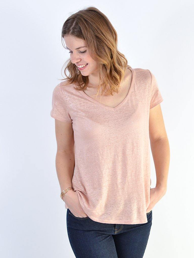 T-Shirt JASMIN Patron de couture Pochette - L'atelier de Gaspard et Léonie