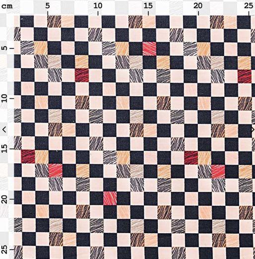 Tissu coton Carreaux Multicolores- Rico Design (Vendu x10cm) - L'atelier de Gaspard et Léonie