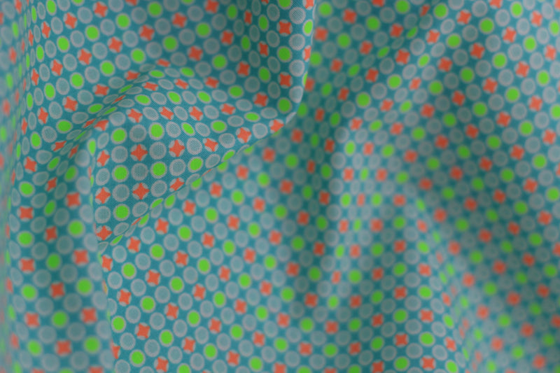 Tissu coton DJANGO Azur (Vendu X10cm) Tissus PETIT PAN | Gaspard et Léonie Tissus Mercerie Toulouse
