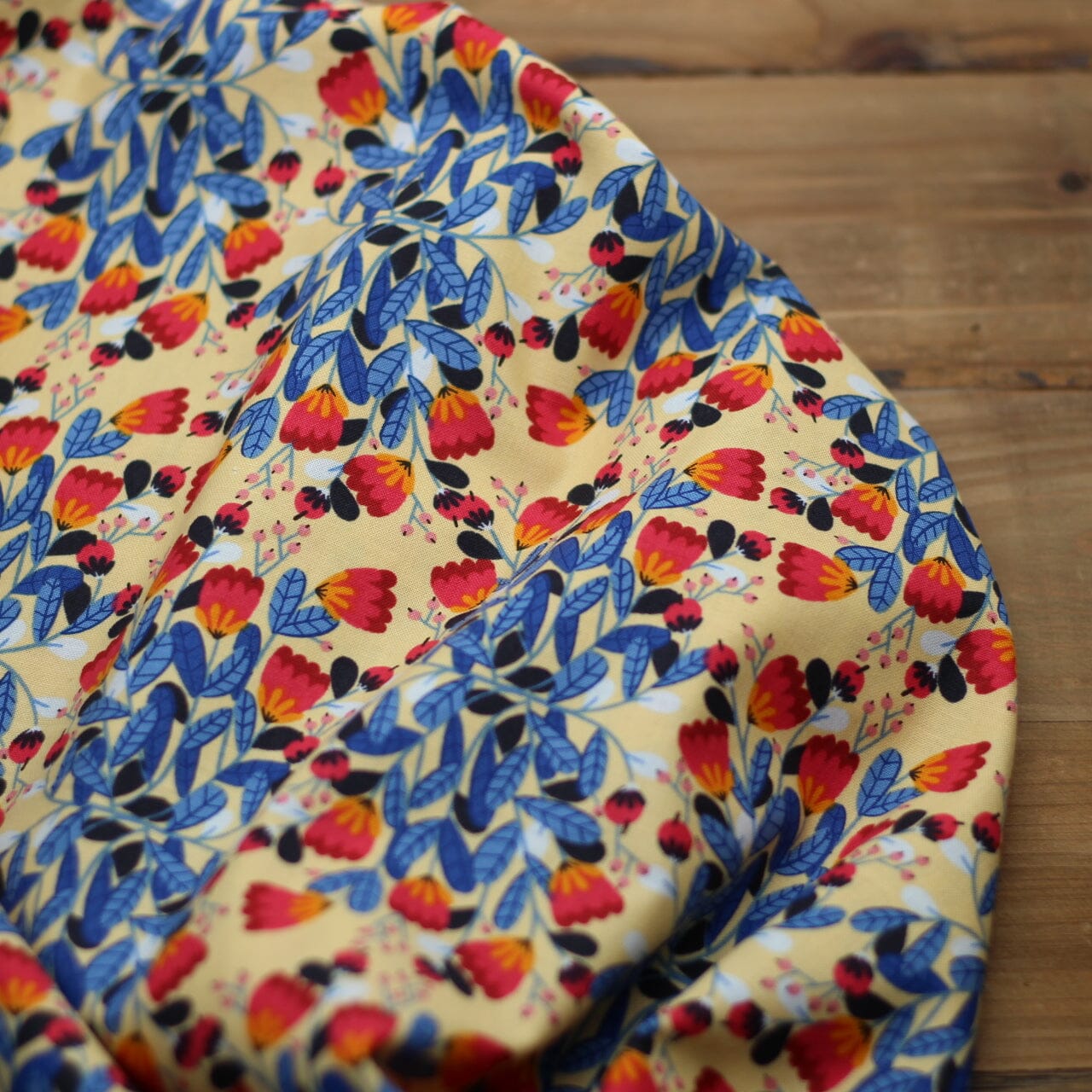 Tissu coton MAGNOLIA Loli's Garden COTTON AND STEEL (vend...