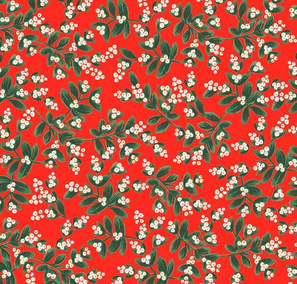 Tissu coton NOEL - HOLIDAY CLASSICS - (vendu x10cm) Tissus Rifle Paper Co | Gaspard et Léonie Tissus Mercerie Toulouse
