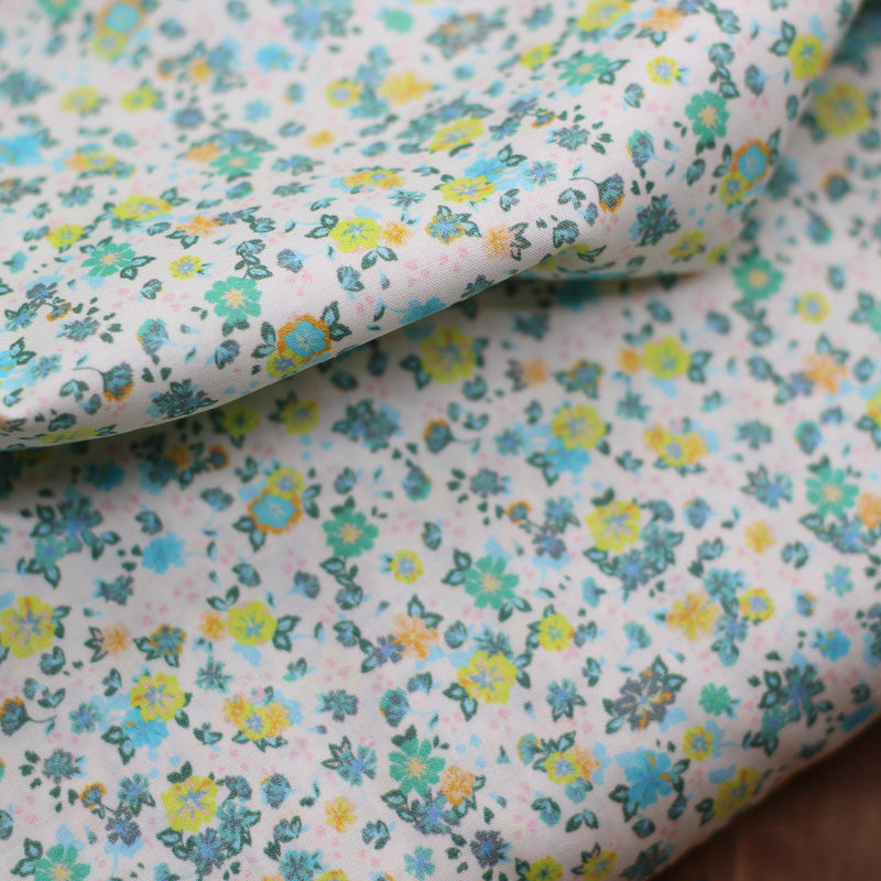 Tissu coton Soyeux - Océan Flowers (Vendu x10cm) Tissus Sélection Gaspard & Léonie | Gaspard et Léonie Tissus Mercerie Toulouse