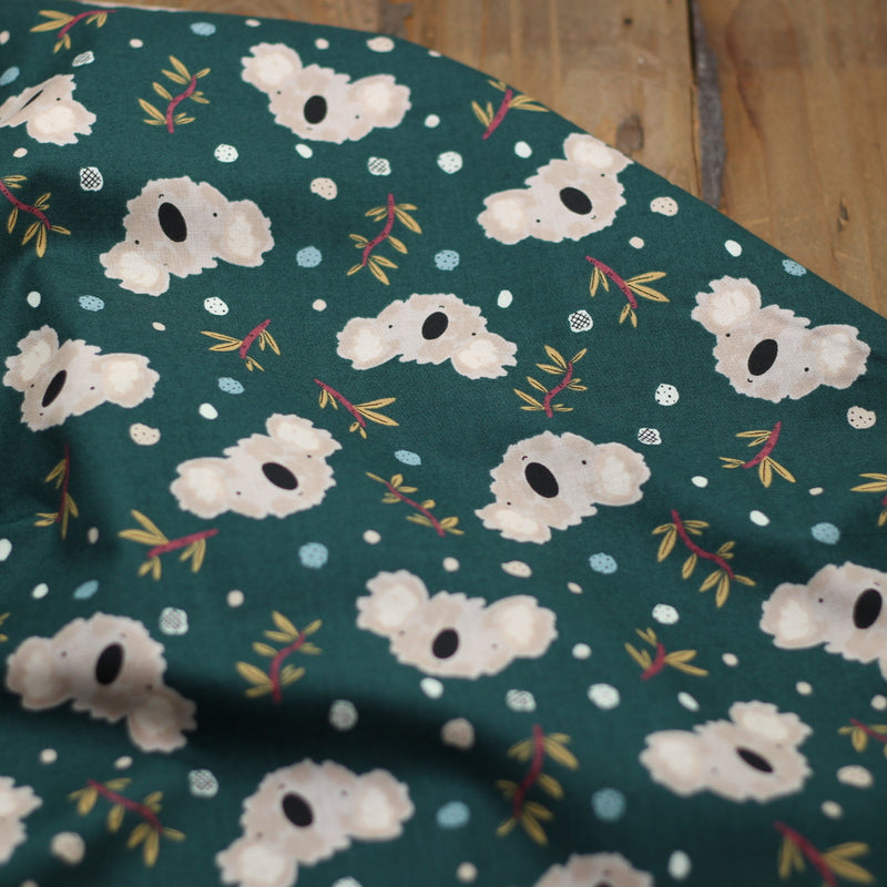 Tissu Coton WILD ONES - KOALA DANCE - RJR Fabrics (Vendu x10cm) Tissus RJR Fabrics | Gaspard et Léonie Tissus en ligne et Mercerie à Toulouse
