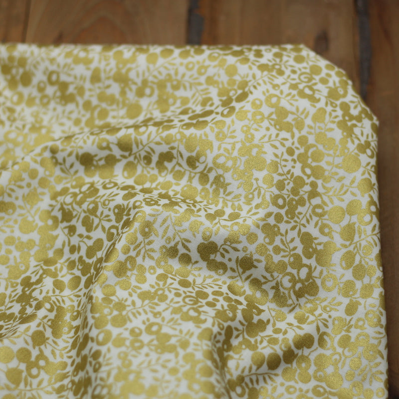 Tissu Coton WILTSHIRE SHADOW GOLD - Liberty Fabrics (Vendu x10cm) Tissus LIBERTY Fabrics | Gaspard et Léonie Tissus en ligne et Mercerie à Toulouse