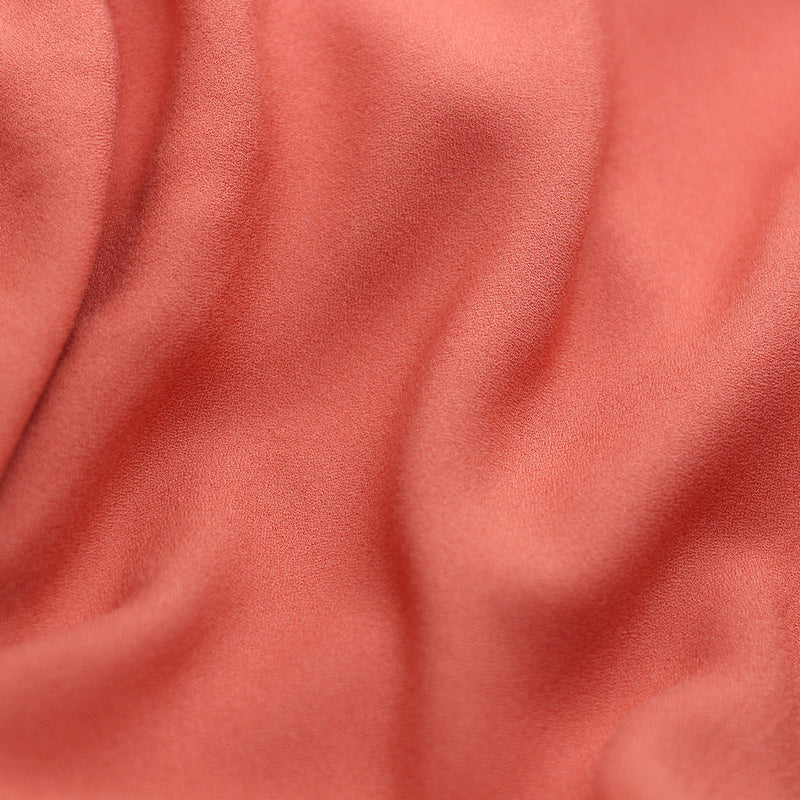 Tissu Crêpe de viscose - Terracotta - VIKKI (Vendu x10cm) Tissus Sélection _FIBRE MOOD | Gaspard et Léonie Tissus Mercerie Toulouse