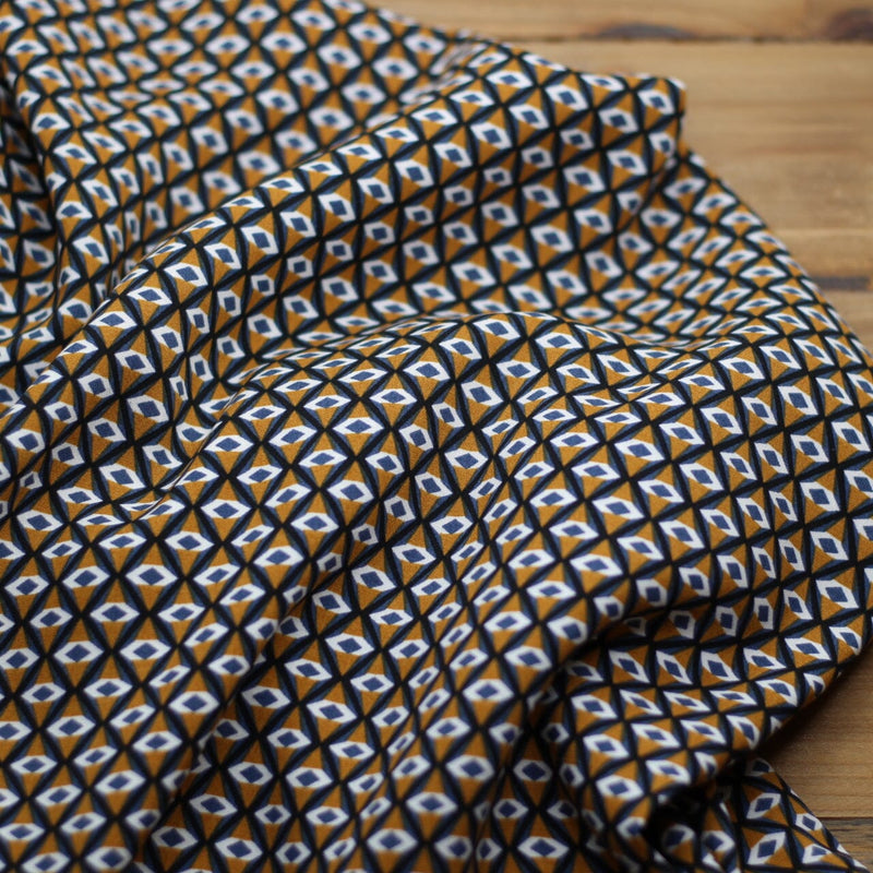 Tissu de viscose rétro-JUDITH (Vendu x10cm) Tissus Sélection Gaspard & Léonie | Gaspard et Léonie Tissus en ligne et Mercerie à Toulouse
