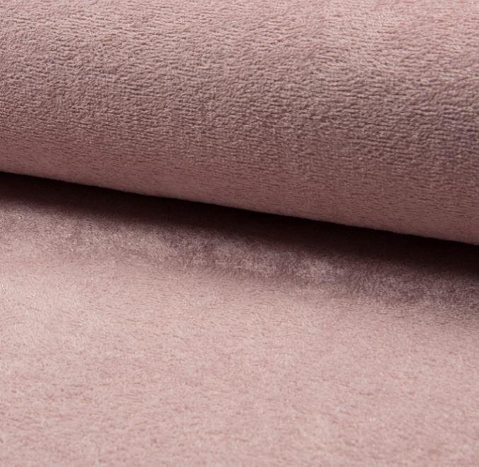 Tissu Eponge de bambou Vieux rose (Vendu x10cm) - L'atelier de Gaspard et Léonie