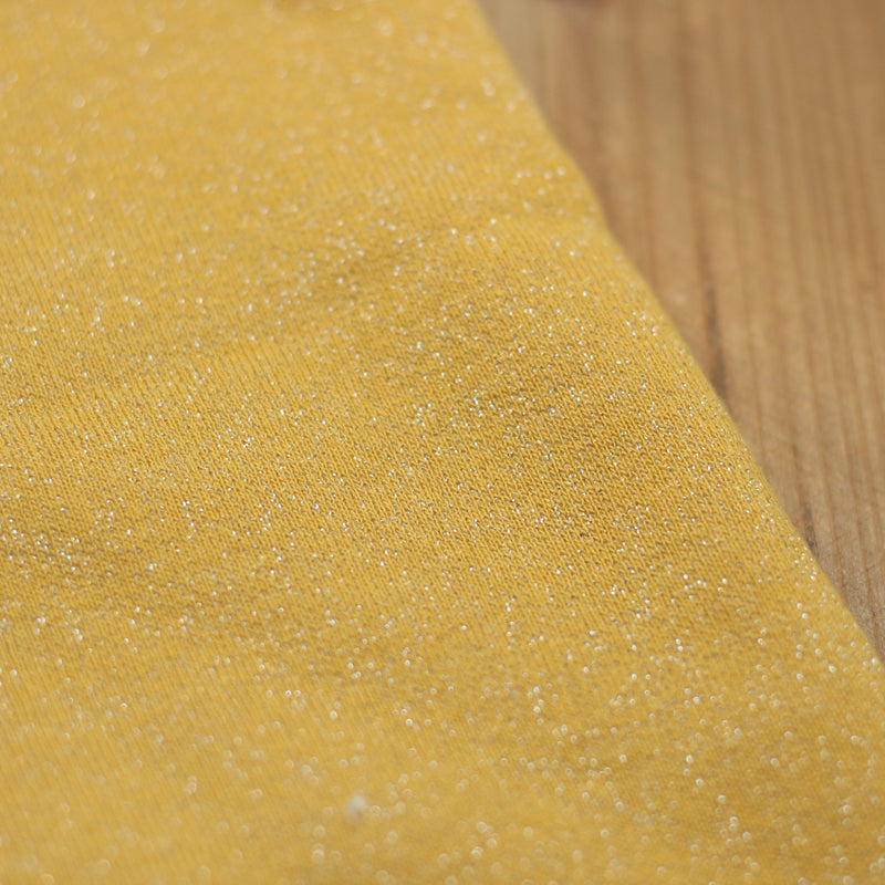 Tissu French Terry Glitter Ocre (Vendu x10cm) Tissus Sélection Gaspard & Léonie | Gaspard et Léonie Tissus Mercerie Toulouse