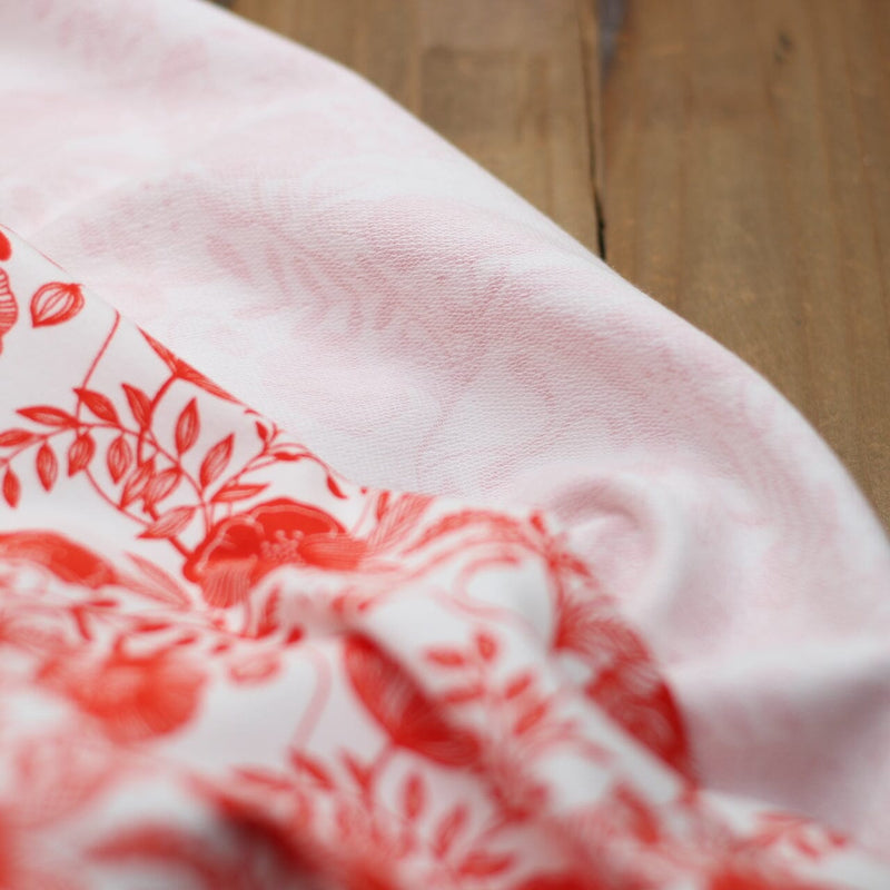 Tissu French-Terry - SUMMER SWEAT POPPIES - Blanc (Vendu x10cm) Tissus katia Fabrics | Gaspard et Léonie Tissus en ligne et Mercerie à Toulouse