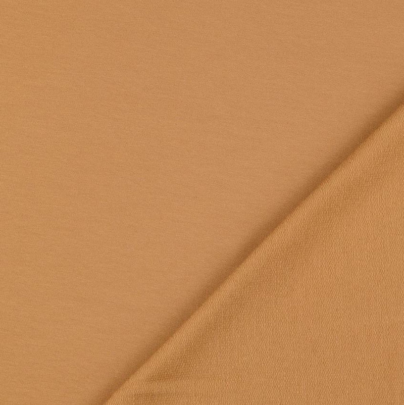 Tissu French Terry Uni - Beige fauve (Vendu x10cm) Tissus Sélection Gaspard & Léonie | Gaspard et Léonie Tissus en ligne et Mercerie à Toulouse