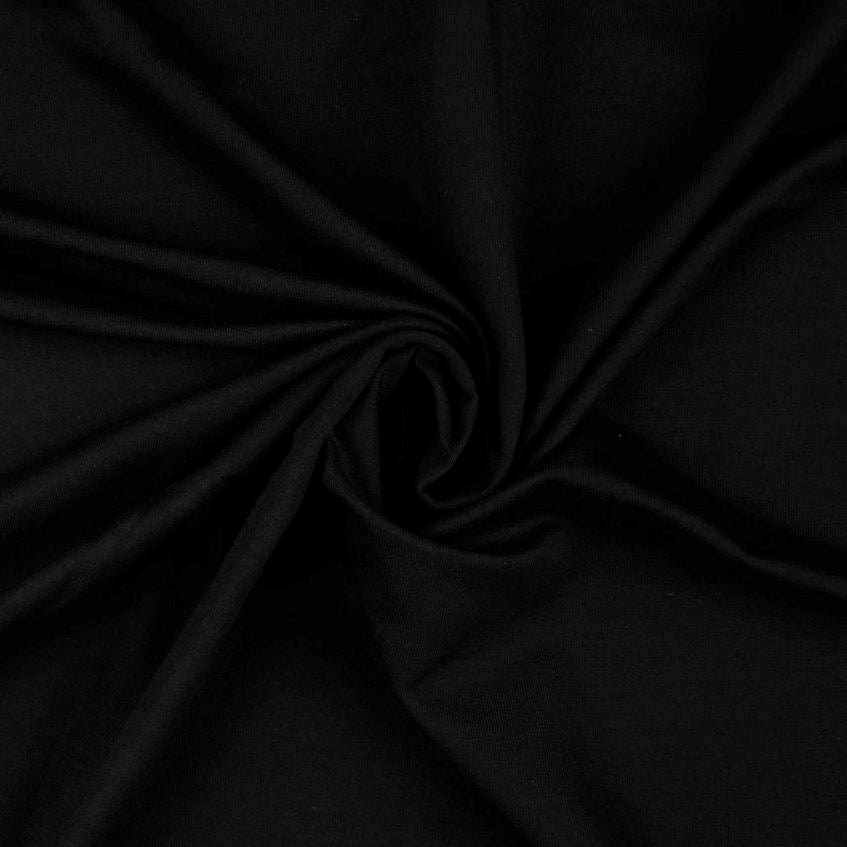 Tissu French Terry Uni - Noir (Vendu x10cm) Tissus Sélection Gaspard & Léonie | Gaspard et Léonie Tissus en ligne et Mercerie à Toulouse