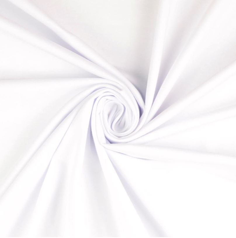Tissu Jersey de coton uni BIO - Blanc (Vendu x10cm) Tissus L'atelier de Gaspard et Léonie | Gaspard et Léonie Tissus en ligne et Mercerie à Toulouse