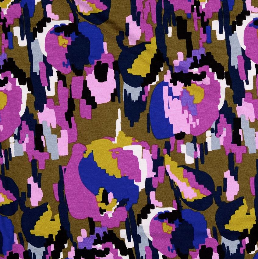 Tissu Jersey de Viscose - PURPLE - Violet (Vendu x10cm) Tissus Sélection Gaspard & Léonie | Gaspard et Léonie Tissus en ligne et Mercerie à Toulouse