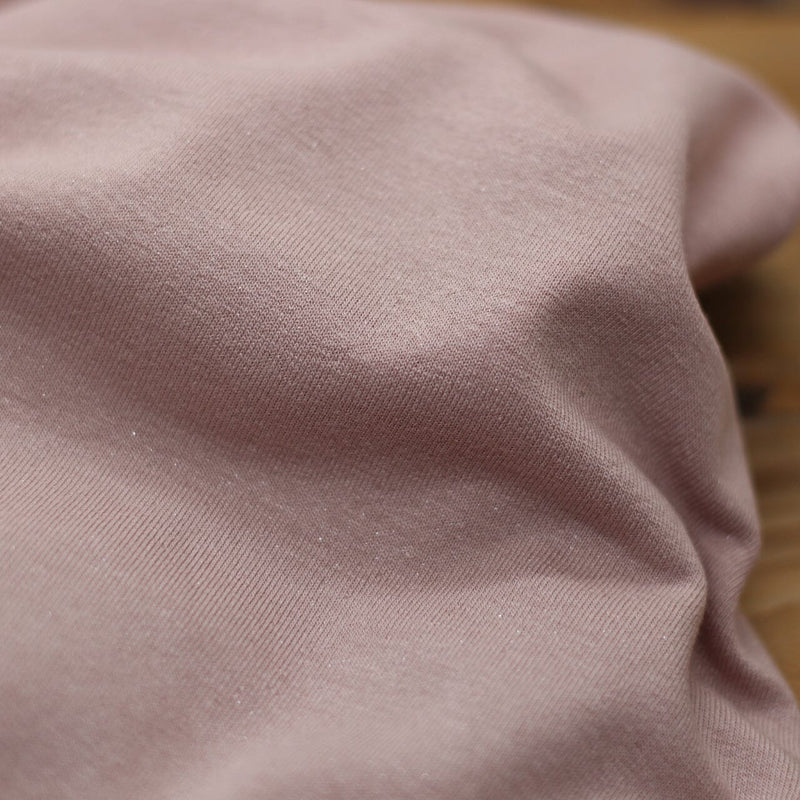 Tissu Jersey de Viscose Uni - Rose nude Pailleté (Vendu x10cm) Tissus Sélection Gaspard & Léonie | Gaspard et Léonie Tissus en ligne et Mercerie à Toulouse