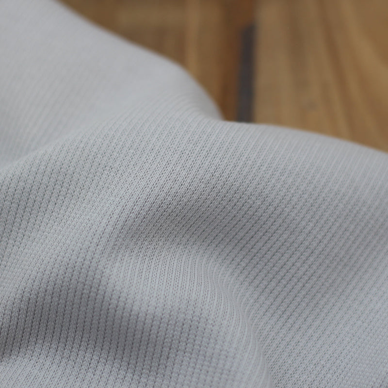 Tissu Jersey Uni Côtelé - Gris (vendu x10cm) Tissus Sélection Gaspard & Léonie | Gaspard et Léonie Tissus en ligne et Mercerie à Toulouse