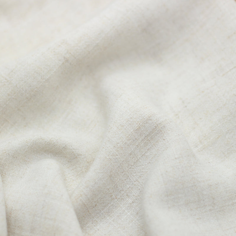Tissu Lin Viscose Uni - Ecru Naturel (Vendu x10cm) Tissus Sélection Gaspard & Léonie | Gaspard et Léonie Tissus en ligne et Mercerie à Toulouse