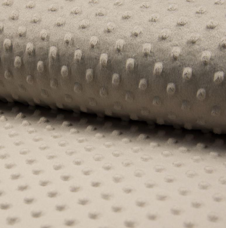 Tissu Polaire MINKY Beige sable(Vendu x10cm) - L'atelier de Gaspard et Léonie