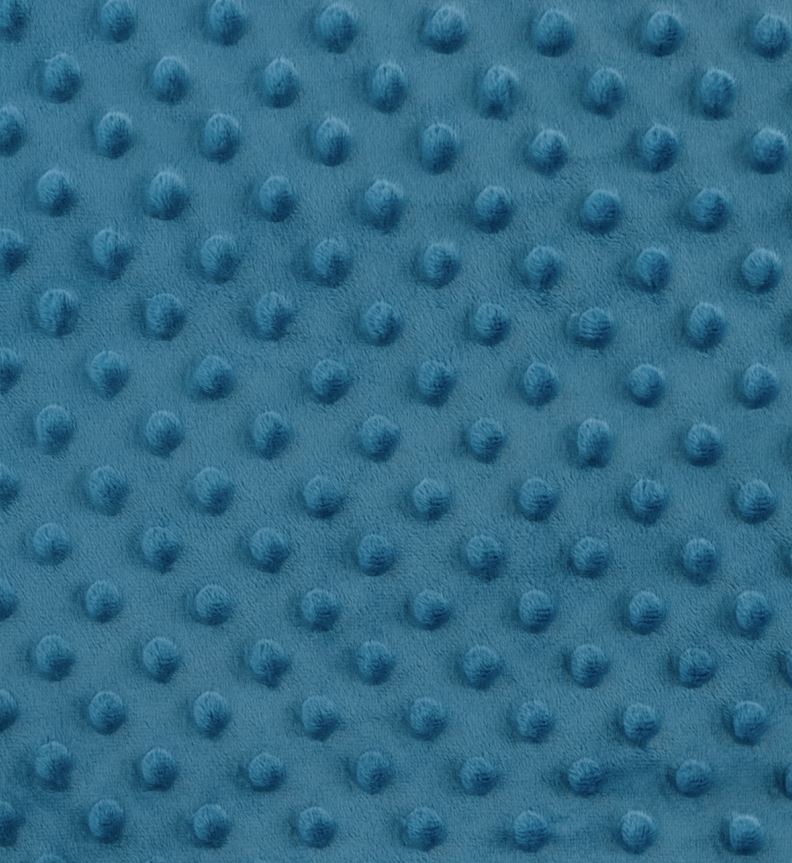 Tissu Polaire MINKY Bleu pétrole (Vendu x10cm) Tissus Sélection Gaspard & Léonie | Gaspard et Léonie Tissus en ligne et Mercerie à Toulouse