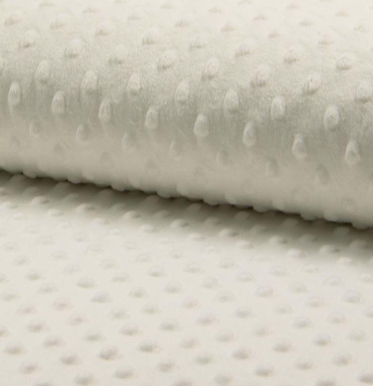 Tissu Polaire MINKY Ecru (Vendu x10cm) - L'atelier de Gaspard et Léonie