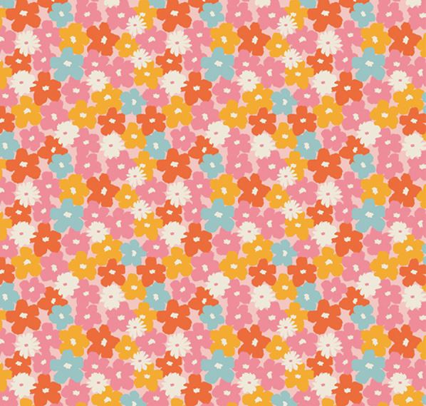 Tissu popeline de Coton - SUNBURST _D - ART GALLERY Fabrics (Vendu x10cm) Tissus ART GALLERY Fabrics | Gaspard et Léonie Tissus en ligne et Mercerie à Toulouse