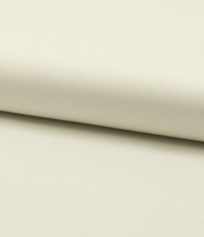 Tissu popeline de coton uni Ecru (Vendu x10cm) - L'atelier de Gaspard et Léonie