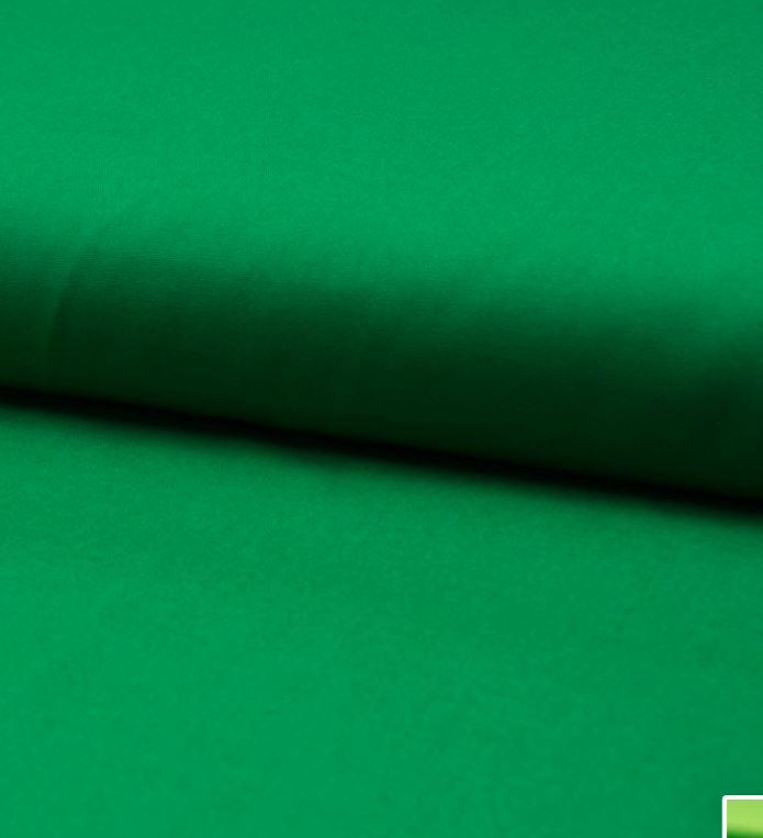 Tissu popeline de coton uni Vert Gazon (Vendu x10cm) - L'atelier de Gaspard et Léonie