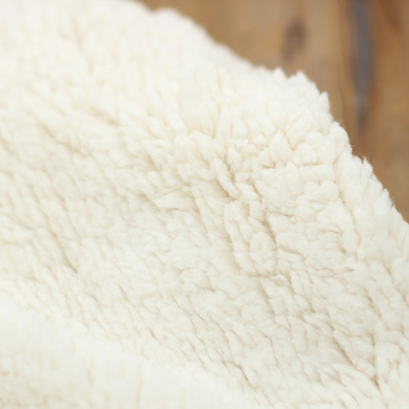 Tissu Sherpa - Ecru (Vendu x10cm) Tissus Sélection Gaspard & Léonie | Gaspard et Léonie Tissus en ligne et Mercerie à Toulouse