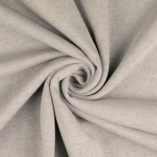 Tissu Sweat / Jogging - Gris Clair Chiné (Vendu x10cm) Tissus Sélection Gaspard & Léonie | Gaspard et Léonie Tissus en ligne et Mercerie à Toulouse