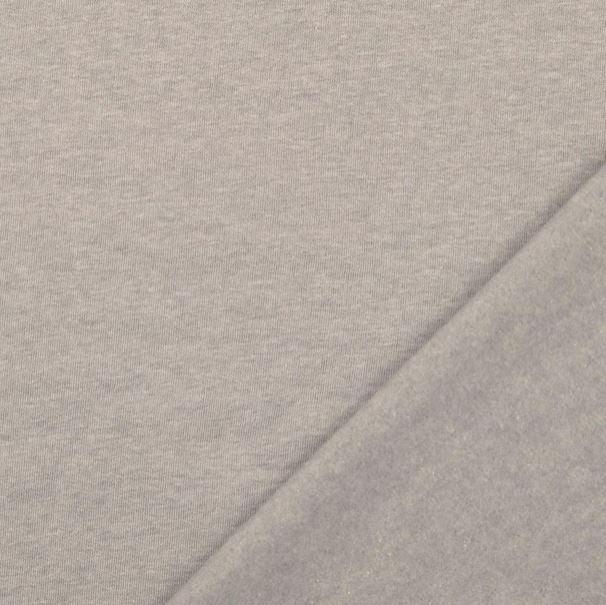 Tissu Sweat / Jogging - Gris Clair Chiné (Vendu x10cm) Tissus Sélection Gaspard & Léonie | Gaspard et Léonie Tissus en ligne et Mercerie à Toulouse