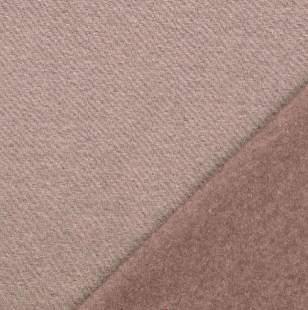 Tissu Sweat / Jogging - Marron Glacé Chiné (Vendu x10cm) Tissus Sélection Gaspard & Léonie | Gaspard et Léonie Tissus en ligne et Mercerie à Toulouse