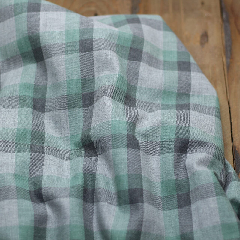 Tissu TARTAN Viyella - Forest (Vendu x10cm) Tissus katia Fabrics | Gaspard et Léonie Tissus en ligne et Mercerie à Toulouse