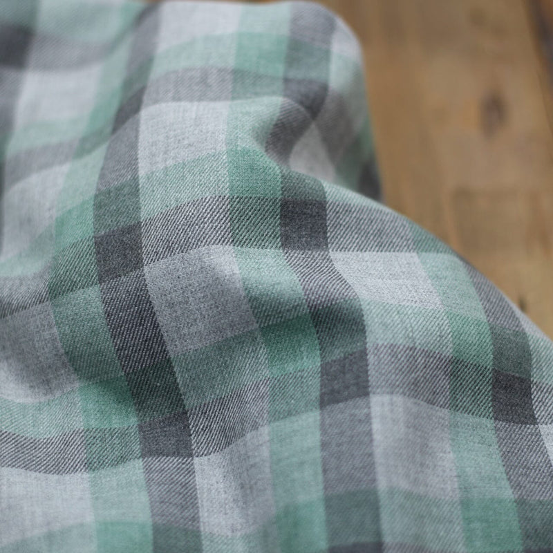 Tissu TARTAN Viyella - Forest (Vendu x10cm) Tissus katia Fabrics | Gaspard et Léonie Tissus en ligne et Mercerie à Toulouse