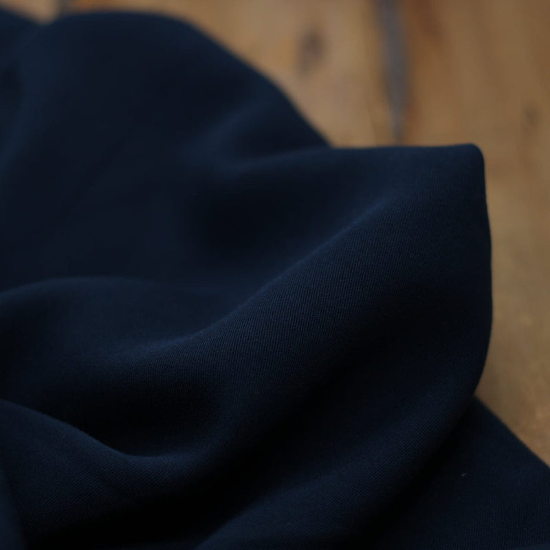 Tissu Twill de Viscose Unie - Marine (Vendu x10cm) Tissus Sélection Gaspard & Léonie | Gaspard et Léonie Tissus en ligne et Mercerie à Toulouse