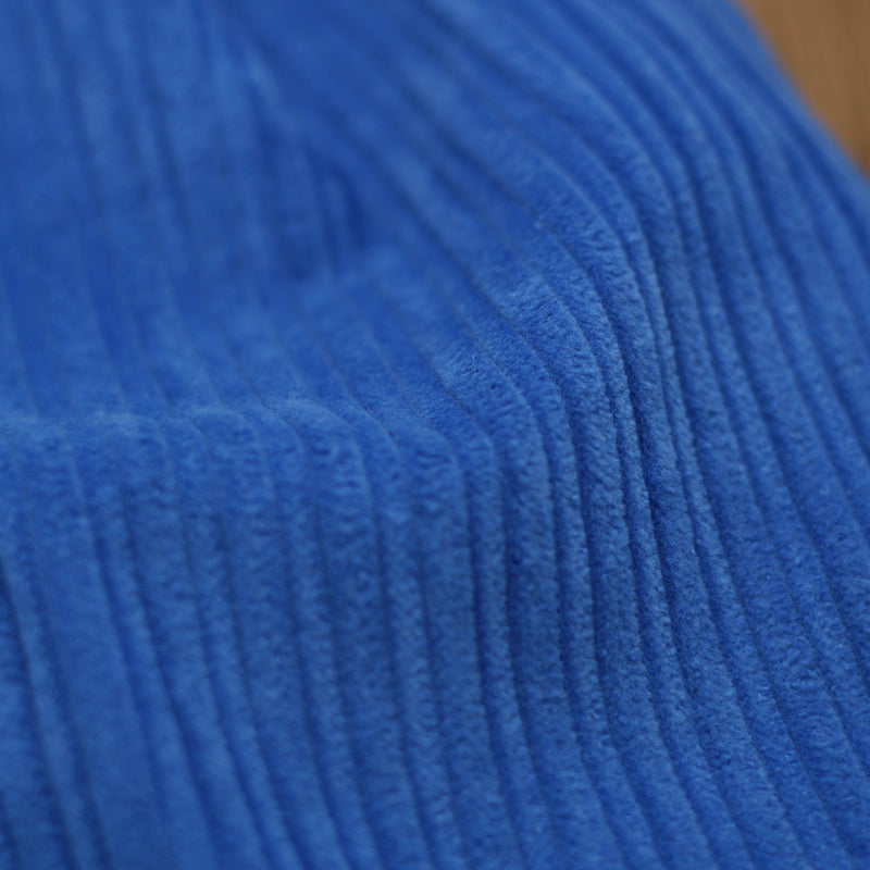 Tissu Velours Grosses côtes - Bleu Azur (vendu x10cm) Tissus Sélection _FIBRE MOOD | Gaspard et Léonie Tissus Mercerie Toulouse