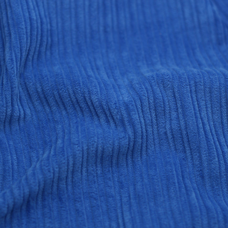 Tissu Velours Grosses côtes - Bleu Azur (vendu x10cm) Tissus Sélection _FIBRE MOOD | Gaspard et Léonie Tissus Mercerie Toulouse