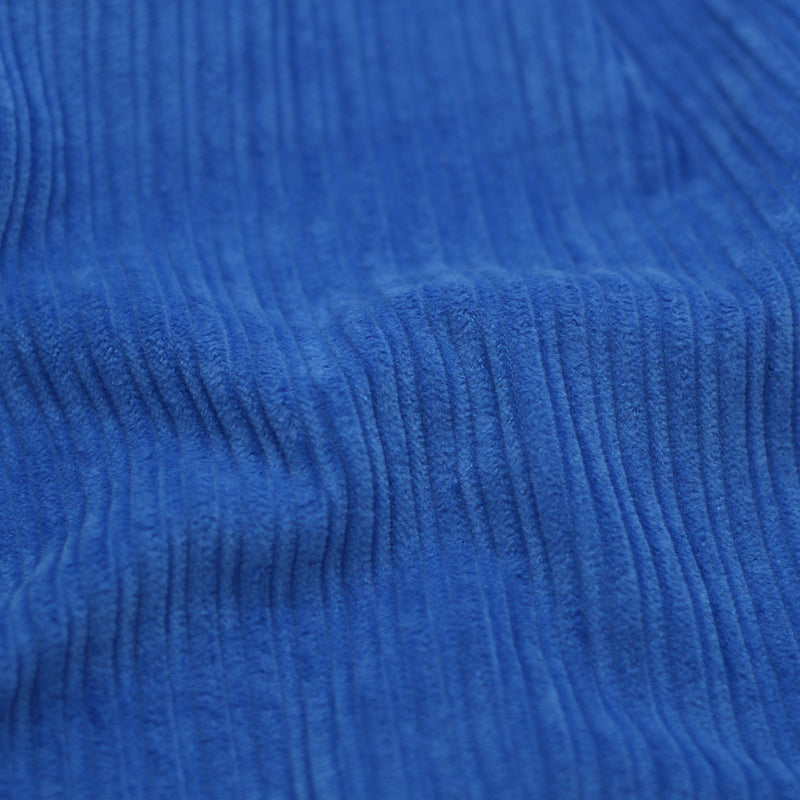 Tissu Velours Grosses côtes - Bleu Azur (vendu x10cm) Tissus Sélection _FIBRE MOOD | Gaspard et Léonie Tissus Mercerie Toulouse