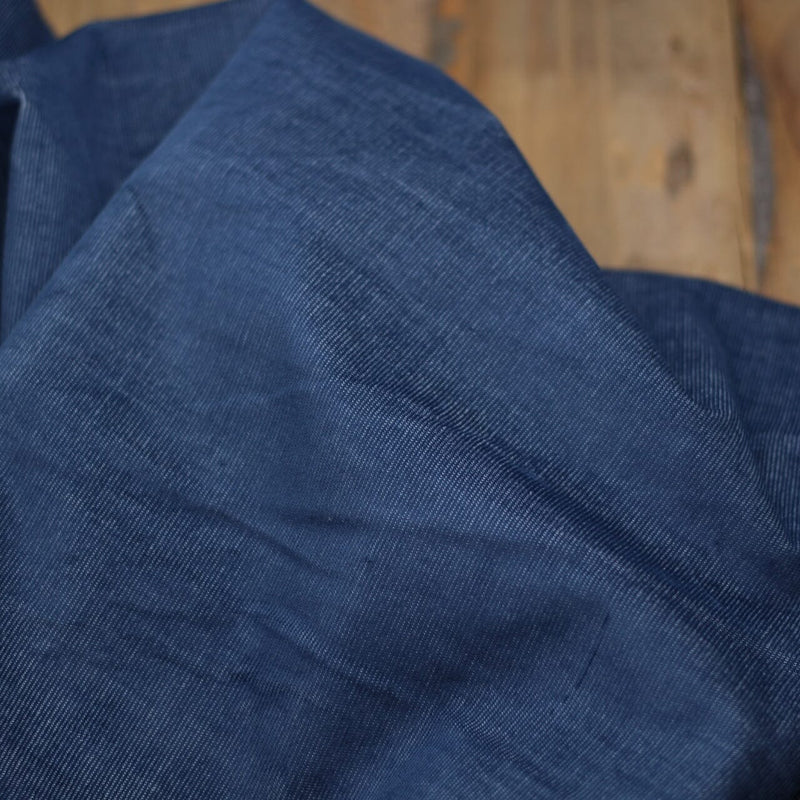 Tissu Velours milleraies Denim - Bleu (vendu x10cm) Tissus Sélection Gaspard & Léonie | Gaspard et Léonie Tissus en ligne et Mercerie à Toulouse