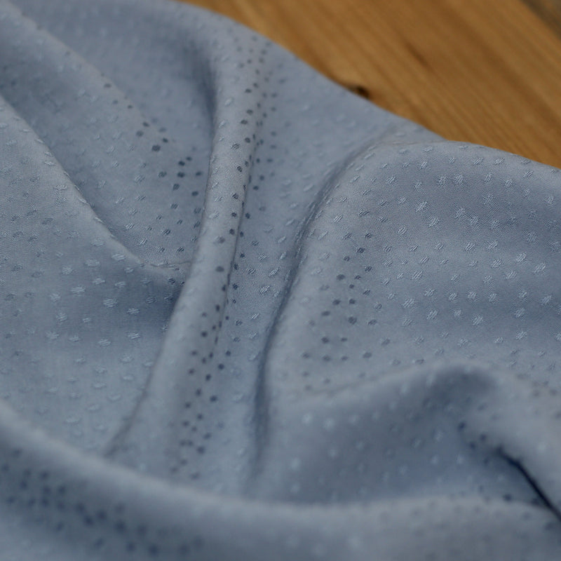 Tissu Viscose Unie Dobby - Bleu tendre (Vendu x10cm) Tissus Sélection Gaspard & Léonie | Gaspard et Léonie Tissus Mercerie Toulouse