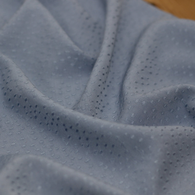 Tissu Viscose Unie Dobby - Bleu tendre (Vendu x10cm) Tissus Sélection Gaspard & Léonie | Gaspard et Léonie Tissus Mercerie Toulouse