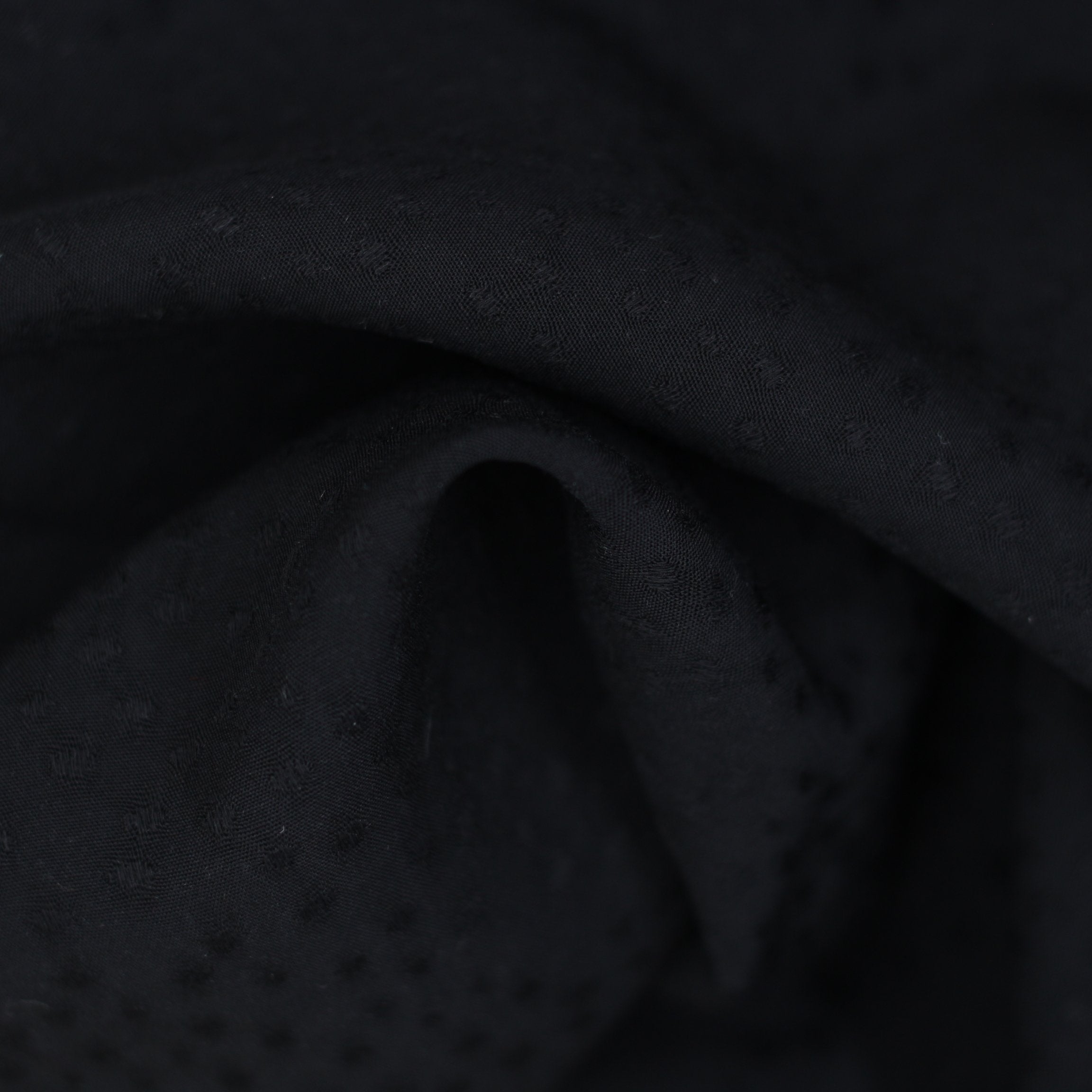 Tissu Viscose Unie Dobby - Noir (Vendu x10cm) Tissus Sélection Gaspard & Léonie | Gaspard et Léonie Tissus Mercerie Toulouse