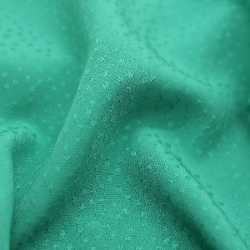 Tissu Viscose Unie Dobby - Vert prairie (Vendu x10cm) Tissus Sélection Gaspard & Léonie | Gaspard et Léonie Tissus Mercerie Toulouse